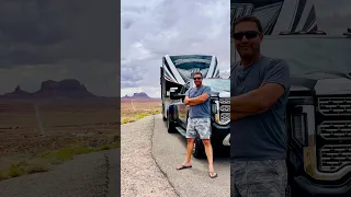 America’s Great Landscape ⛰️ Another tick off the list #monumentvalley #Utah #RV #rvlife #roadtrip