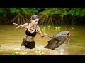 Download Lagu Harvesting Monster Catfish from Swamp | Amazing Farm Life \u0026 Market Surprise