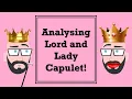 Analysing Lord and Lady Capulet