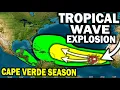 Tropical Update Tropical Wave Explosion Cape Verde Season Tropical Storm Chances Caribbean Rain