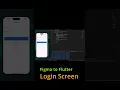 Convert Figma Login Page to Flutter App Flutter UI Tutorial for Beginners