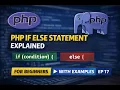 PHP If Else Statement Explained
