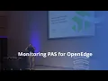 Monitoring PAS for OpenEdge - PUG CHALLENGE 2024
