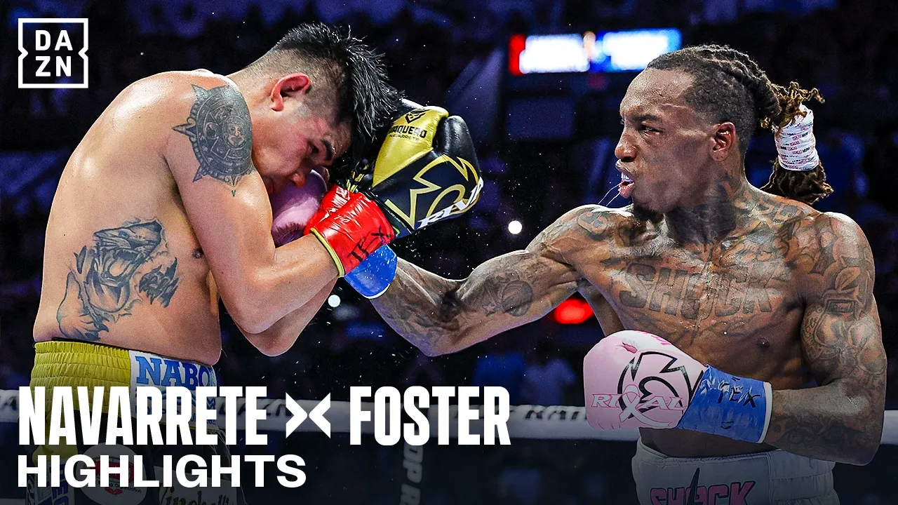 O'SHAQUIE FOSTER DEFEATS EMANUEL NAVARRETE | FULL FIGHT HIGHLIGHTS