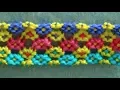 Diamond Flower Net - Friendship Bracelet Tutorial