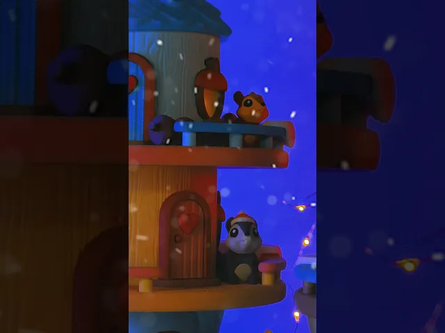 Winter Modular Village, for Cute Flexi Squirrels video thumbnail