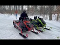 My Michigan Snowmobile Trip March 2025