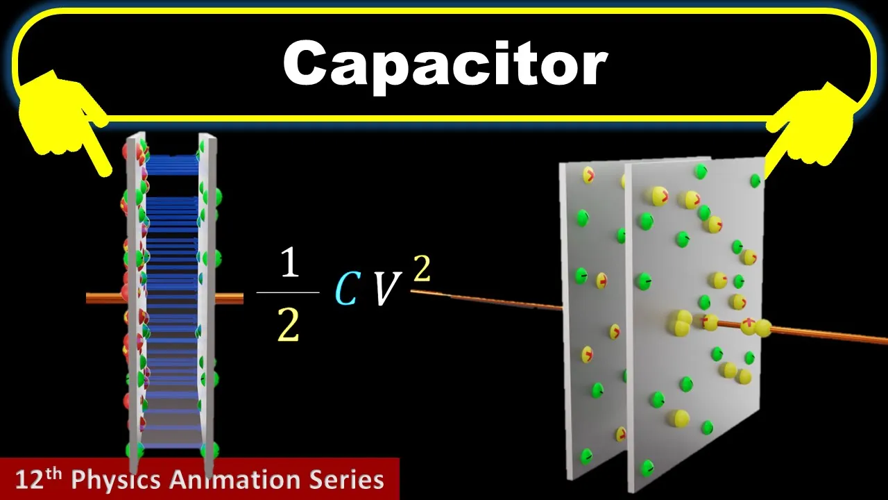 Mastering Capacitors with Animation: Charging, Energy Storage, and Derivation Explained!