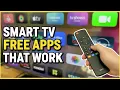 Smart TV Free Streaming Apps That Actually Work in 2026 No Subscription Needed