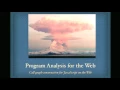 SPLASH-I A History of JavaScript Static Analysis with WALA at IBM