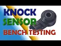 HOW TO TEST A KNOCK SENSOR on any CAR