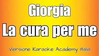 giorgia la cura per me versione karaoke academy italia 