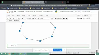 Implementation of Basic Graph in Python networkx in this using jupyter org