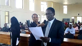 MWENYEKITI WA HALMASHAURI YA MJI KOROGWE NA DIWANI WA KATA YA MTONGA AKILA KIAPO CHA UTII Leoo 