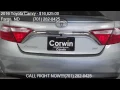 2016 Toyota Camry SE 4dr Sedan for sale in Fargo ND 58103 a