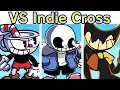 Download Lagu Friday Night Funkin' VS Indie Cross FULL WEEK DEMO BUILD (Cuphead, Sans, Bendy) (FNF Mod/Hard)
