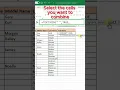 TEXTJOIN Formula Quick Tip in Microsoft Excel