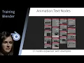 Animation Text Nodes 17 nodes explained