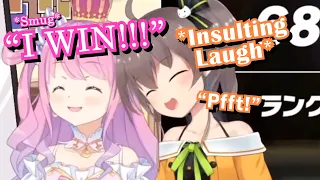 Download Smug Luna Thought She's Gonna Win, Matsuri:【Hololive | Natsuiro Matsuri  x Himemori Luna】 MP3