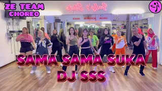 sama sama suka dj sss viral tiktok zumba dance workout senam kreasi ze team balikpapan 