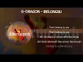 Download Lagu G-DRAGON - IBELONGIIU [가사/Lyrics]