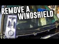 Windshield Removal Using Harbor Freight Tool