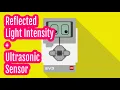 Reflected Light Intensity Ultrasonic Sensor MakeCode