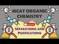 MCAT Organic Chemistry Chapter 12 - Separations and Purifications