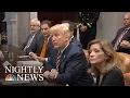 President Trump Minimizes George Papadopoulos Connection With His 2016 Campaign NBC Nightly News