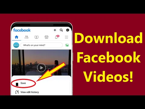 Download MP3 How to download Facebook Video without app new update!! - Howtosolveit