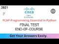 Python Final Test 100 Netacad CISCO