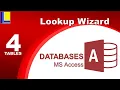 MS Access - Tables Part 4 Lookup Wizard