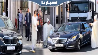 سيارات فاخرة وجلابيب بيض أخبارنا تنقل لكم كواليس حضور الوزراء والبرلمانيين افتتاح البرلمان 