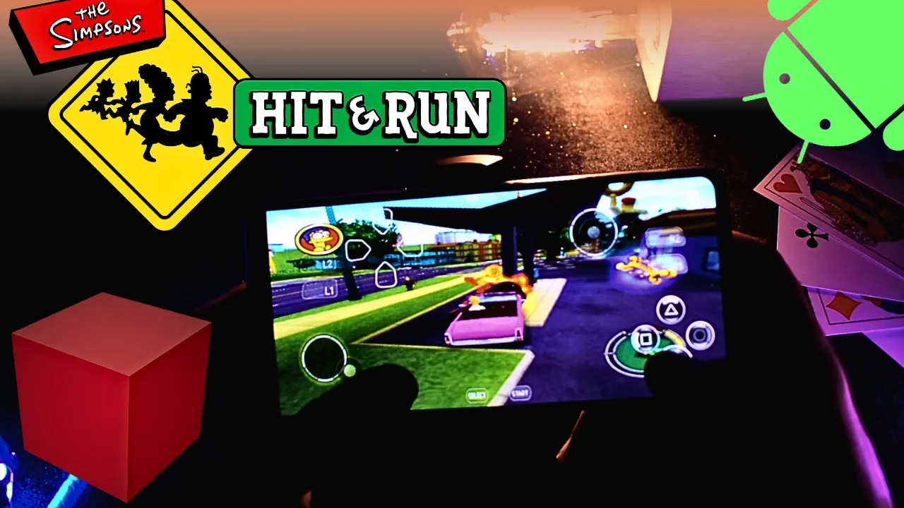 The Simpsons: Hit & Run | NetherSX2 | Android Gameplay | PS2 Emulator Android