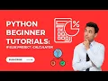 Python Tutorials Tutorial 5 If Else statement Project Calculator