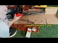 How to change chain blade on chainsaw CRAFTSMAN 20 inch shown