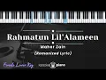 Download Lagu Rahmatun Lil 'Alameen - Maher Zain (KARAOKE PIANO - FEMALE LOWER KEY)