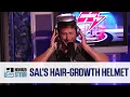 Sal Shows Off His Hair Growth Helmet 2012