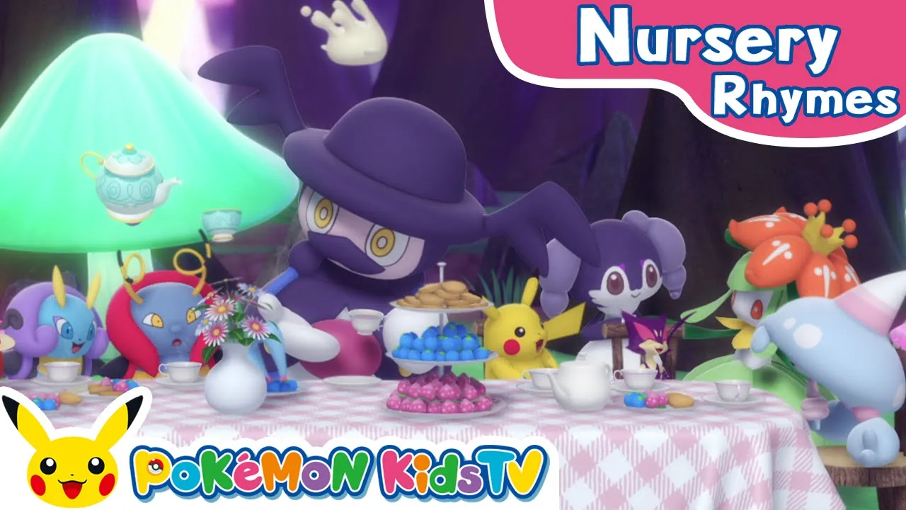 I'm a Little Teapot | Nursery Rhyme | Kids Song | Pokémon Kids TV I'm a Little Teapot | Nursery Rhyme | Kids Song | Pokémon Kids TV