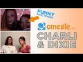 Charli D amelio on Omegle - Hilarious Reactions Fake Prank