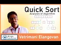 Quick Sort algorithm with c program explained