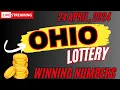 Ohio Midday Lottery Results For - 24 Apr 2024