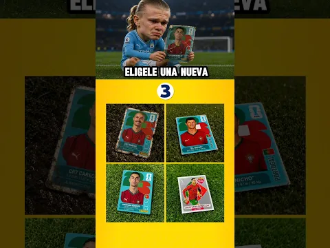 Cual es? ELIGE CORRECTAMENTE #panini #mundial2026 #cr7 #mbappe