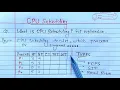 CPU Scheduling Algorithms FCFS SJF Round Robin Learn Coding