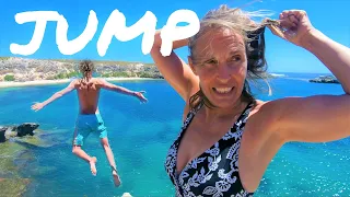 Killin’ it CLIFF JUMPING Rottnest Island Sailing Western Australia Ep 146