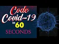 I coded COVID-19 in less than 60 seconds Python Animation TURTLE Tutorial SalteeKiller