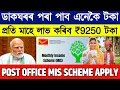 Post Office MIS Scheme Post Office Scheme MIS Post Office