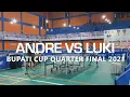 Lagu Andre Garut VS Luki Oktora (Bupati Cup Quarter Final 2021)