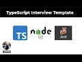 Simple TypeScript Node Template for Interviews - async main web api and tests