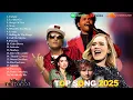 Download Lagu Bruno Mars, Ed Sheeran, Dua Lipa, Adele, Maroon 5, Rihanna, The Weeknd - Pop music 2025 #2